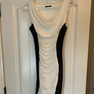 White and black Dress